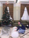 Оргтехнику также упаковываем в воздушно-пузырьковую плёнку