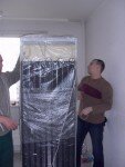 Упаковка холодильника