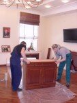 Упаковка мебели в воздушно-пузырьковую плёнку